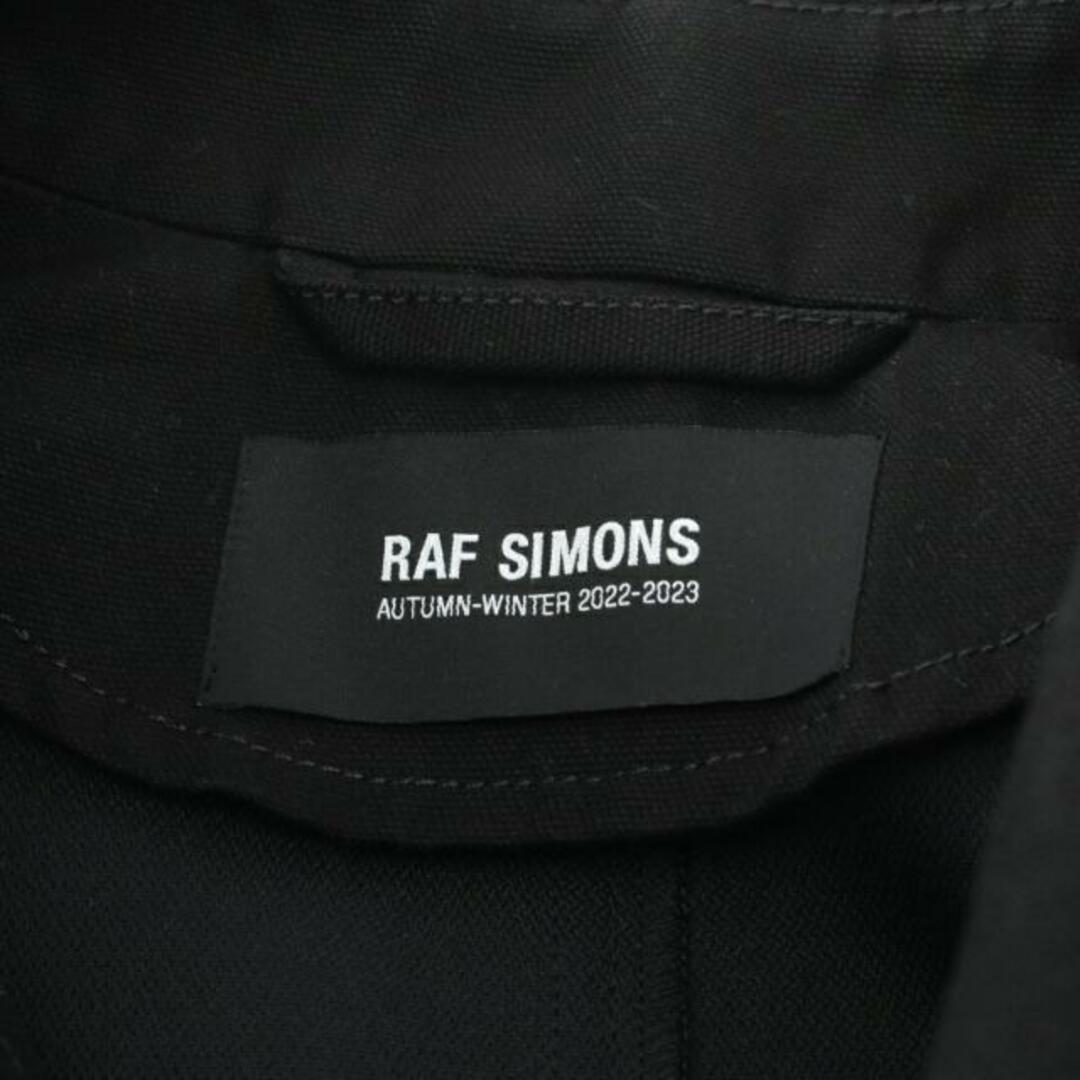 RAF SIMONS(ラフシモンズ)の ロングコート コットン ブラック レディースのジャケット/アウター(ロングコート)の商品写真
