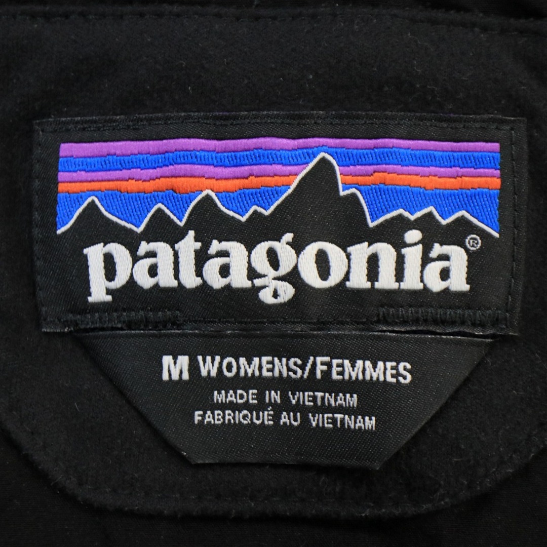 patagonia(パタゴニア)のSALE///// patagonia パタゴニア PRIMALOFT プリマロフト ウール ベスト アウトドア ブラック (レディース M) O9128 レディースのトップス(ベスト/ジレ)の商品写真
