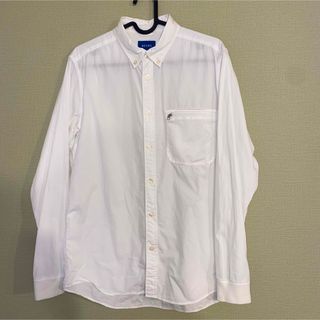 ビームス(BEAMS)のBEAMS メッシュポケット長袖シャツ/S/コットン/WHT/(シャツ)