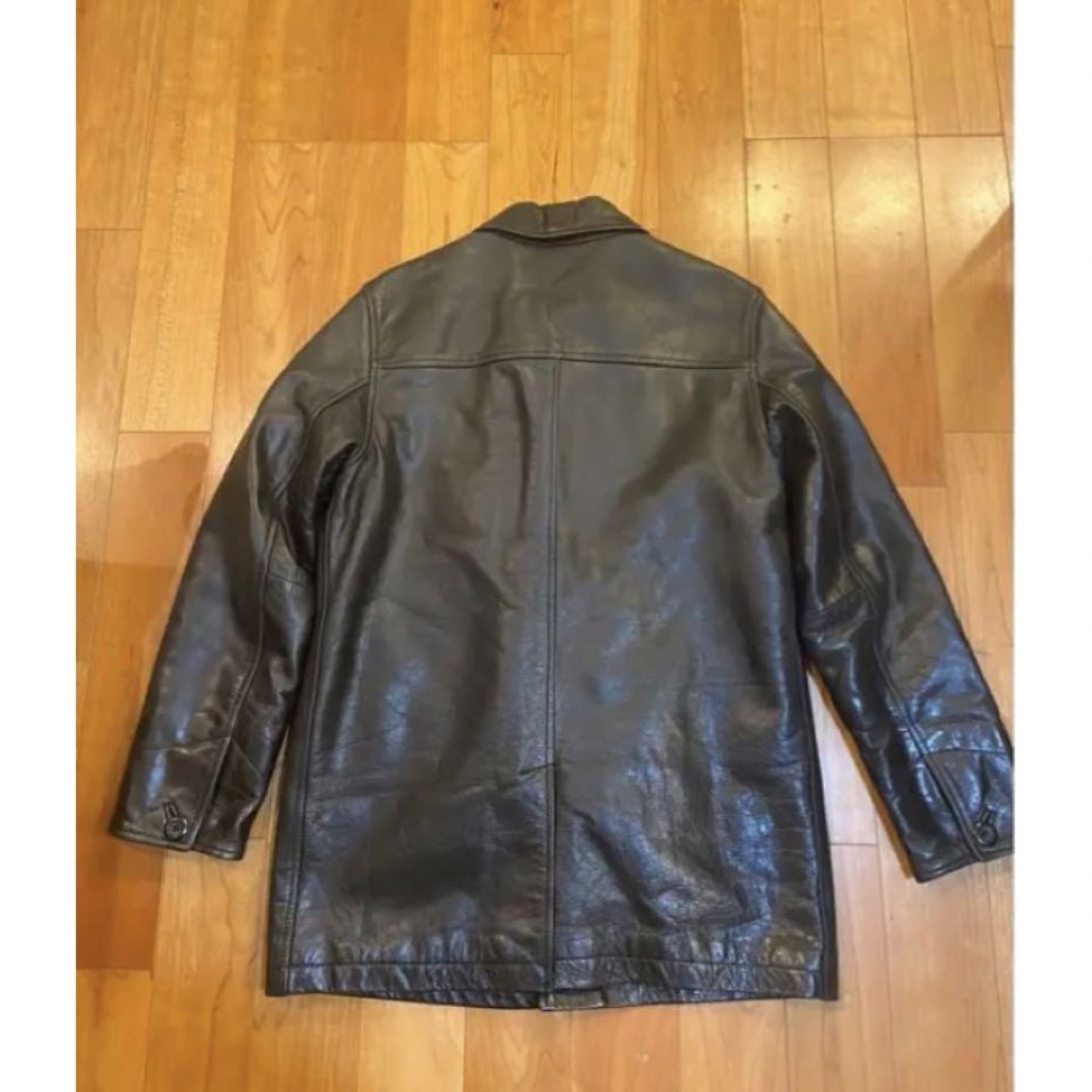 VINTAGE Old Gap 90s Leather coat