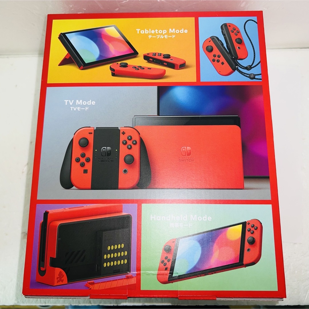 Nintendo Switch - 新品☆ニンテンドースイッチ☆有機EL☆マリオレッド