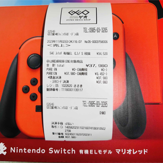 Nintendo Switch - 新品☆ニンテンドースイッチ☆有機EL☆マリオレッド