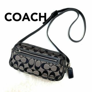 新品！極上品! COACH シグネチャー ショルダーバック ブラック レディース