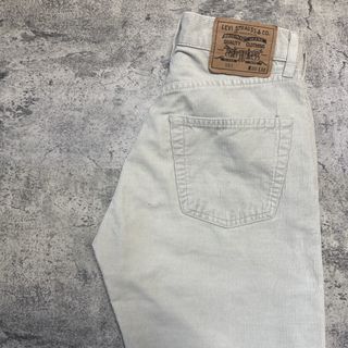 リーバイス(Levi's)のLevi’ｓ　551　コーデュロイパンツ　グレーホワイト　Ｗ28Ｌ32(カジュアルパンツ)