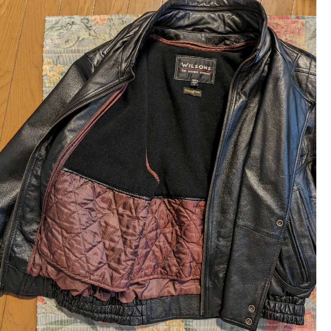 wilson - WILSONレザージャケット本革ライナー付美品❗の通販 by wilson - WILSONレザージャケット本革ライナー付美品❗の通販 by