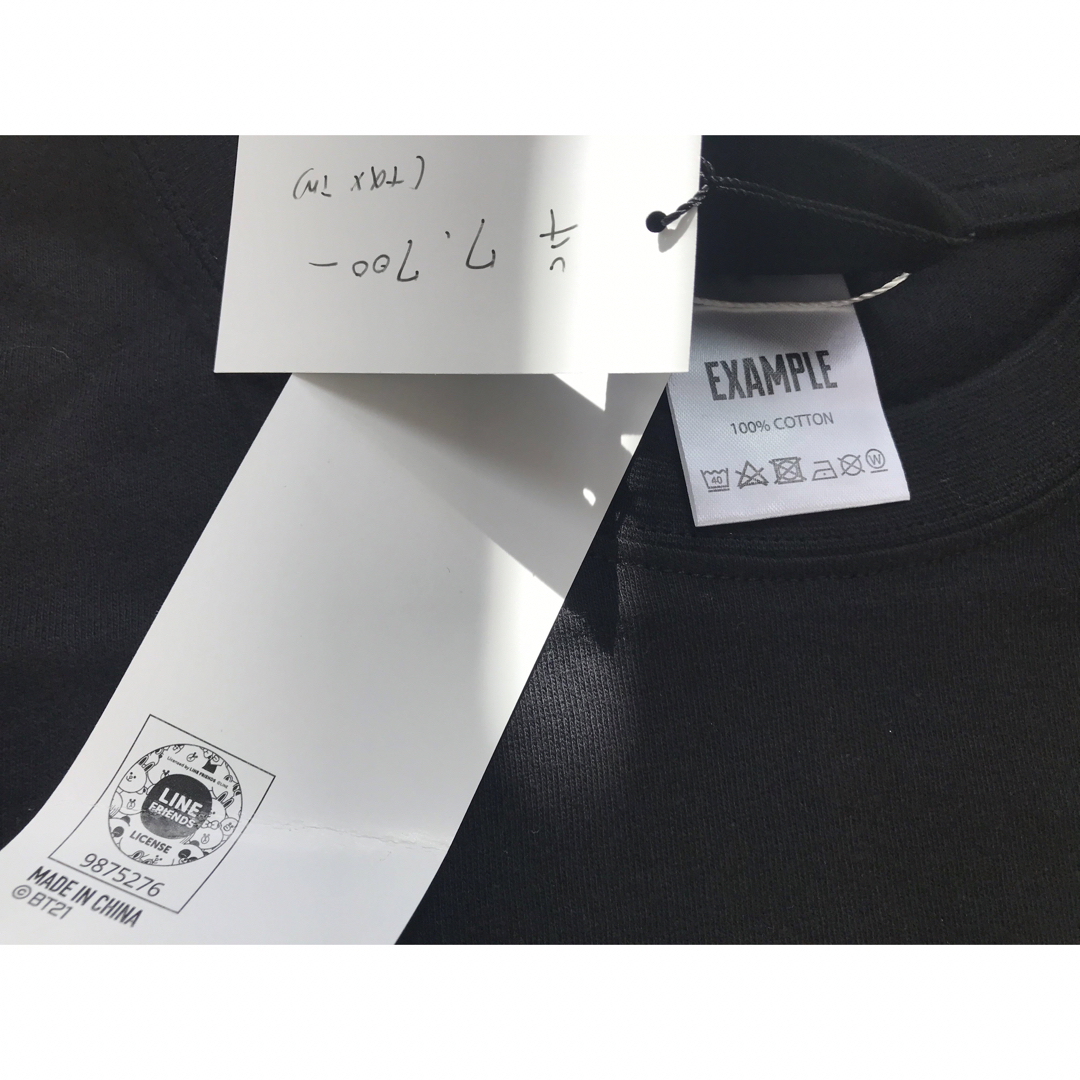 【新品⭐︎未使用】タグ付きTシャツ黒L メンズのトップス(Tシャツ/カットソー(半袖/袖なし))の商品写真