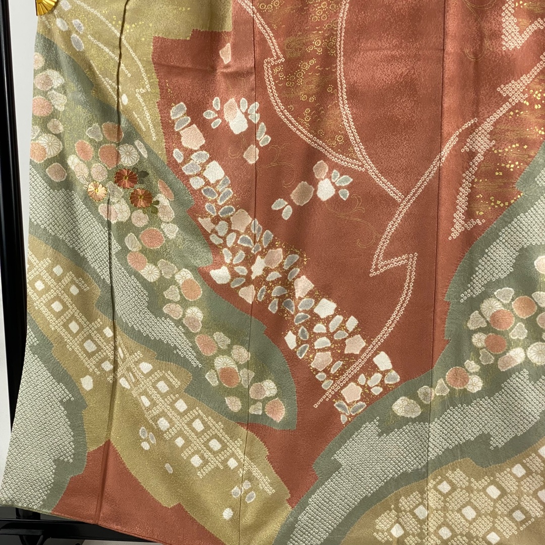 訪問着 身丈158cm 裄丈63.5cm 正絹 美品 名品 【中古】の通販 by