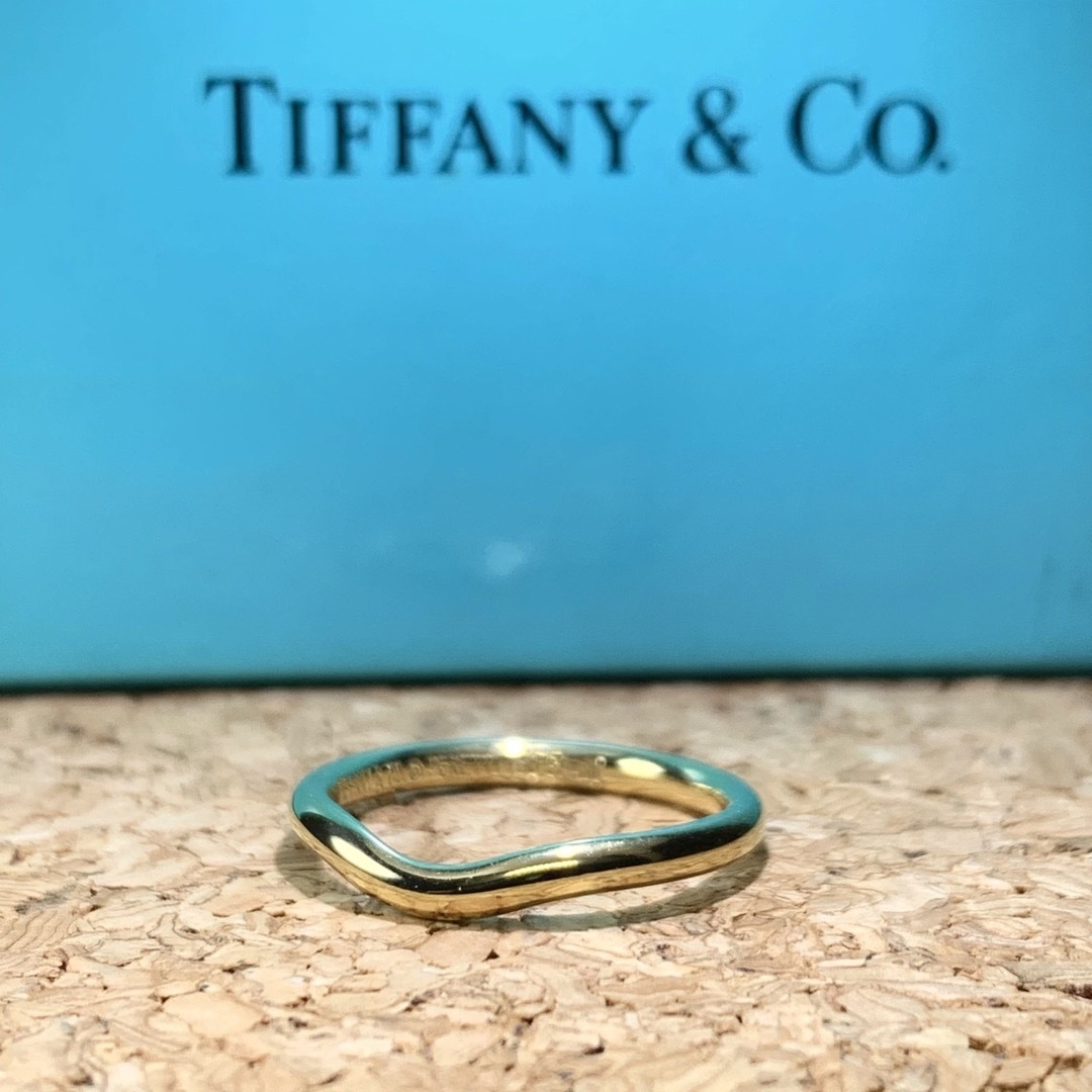 TIFFANYu0026Co. カーブドバンド リング・指輪 K18YG レディース-