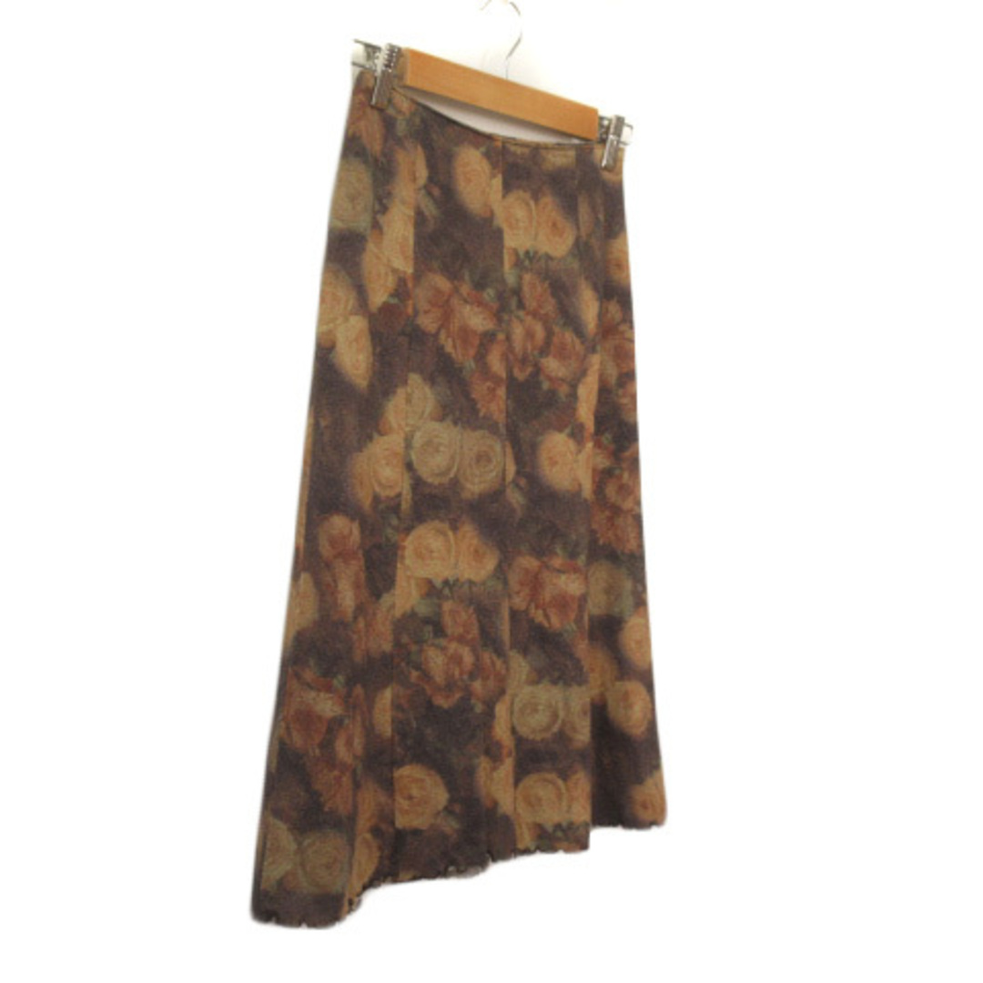 KATHARINE ROSS(キャサリンロス)のキャサリンロス KATHARINE ROSS スカート フレア 花柄 メロウ レディースのスカート(ひざ丈スカート)の商品写真