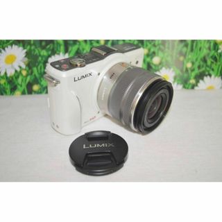 パナソニック(Panasonic)の❤️GF2 標準レンズキット ❤LUMIX 人気 ホワイト(ミラーレス一眼)