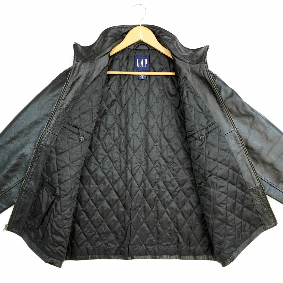 GAP(ギャップ)のGAP Leather Jacket L 304099 メンズのジャケット/アウター(レザージャケット)の商品写真