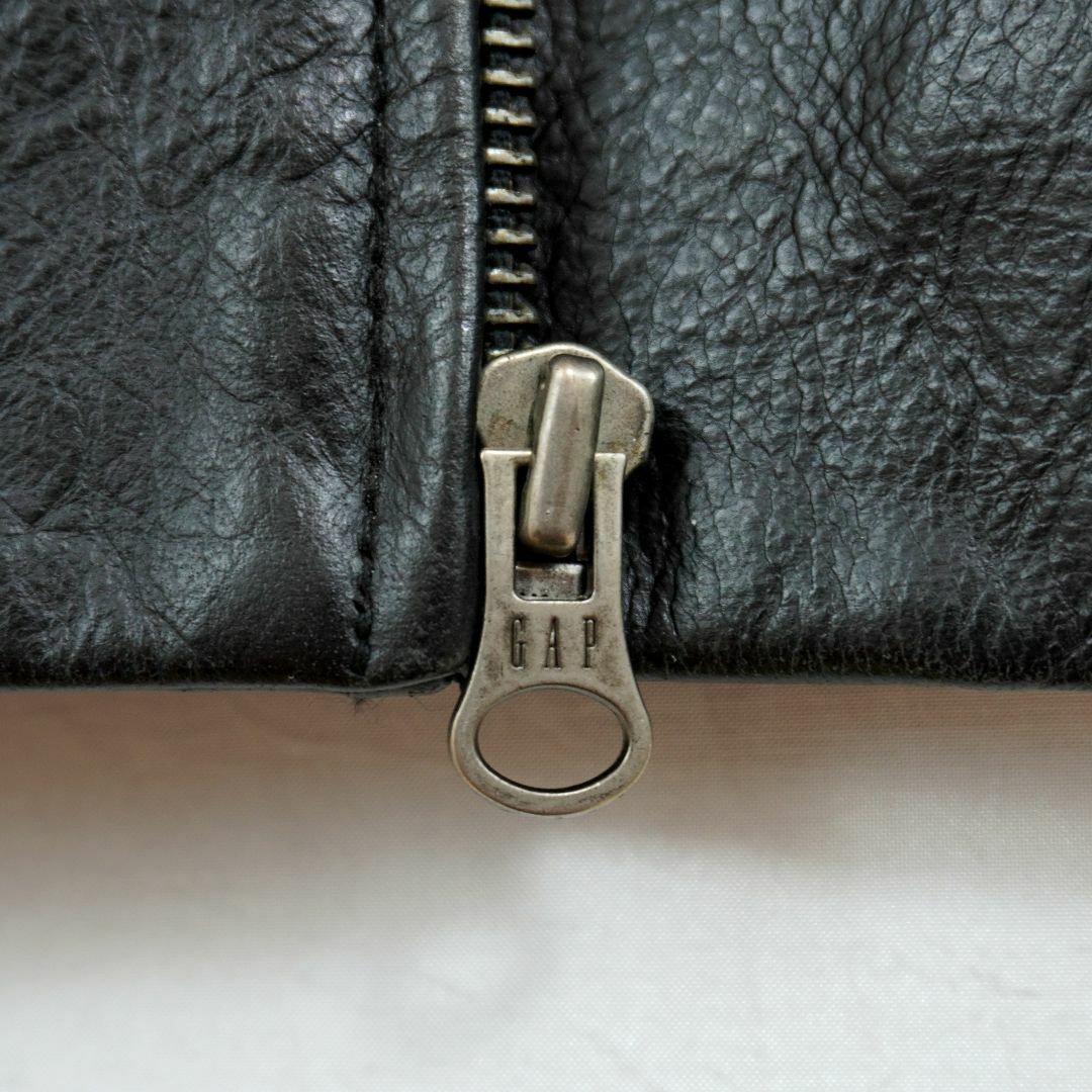GAP(ギャップ)のGAP Leather Jacket L 304099 メンズのジャケット/アウター(レザージャケット)の商品写真