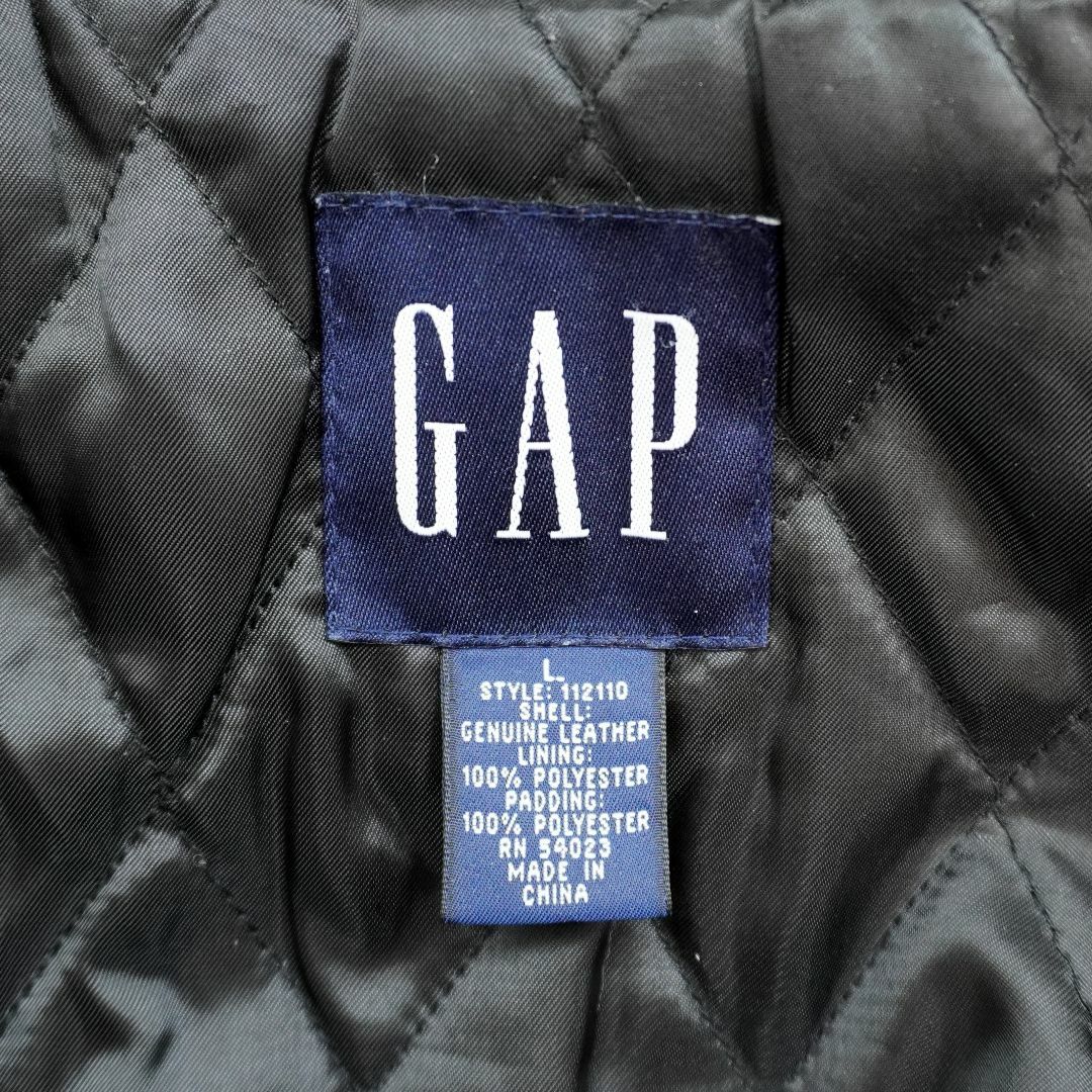 GAP(ギャップ)のGAP Leather Jacket L 304099 メンズのジャケット/アウター(レザージャケット)の商品写真