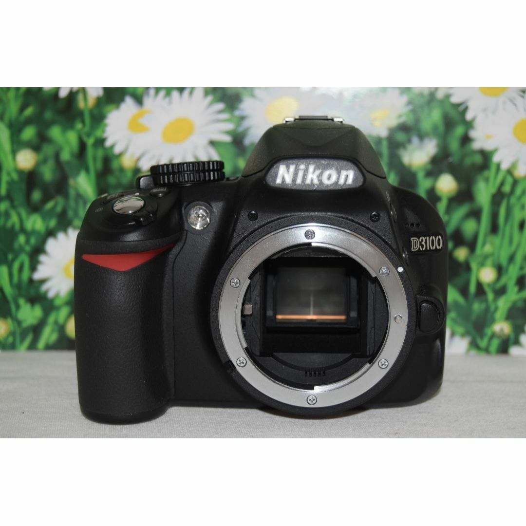 美品】Nikon D3100 ダブルズームキット❤スマホへ転送可能❤ 美品】Nikon D3100 ダブルズームキット❤スマホへ転送可能❤