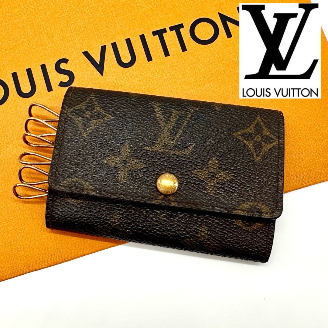 LOUIS VUITTON - 【極美品】ルイヴィトン ミュルティクレ6 キーケース