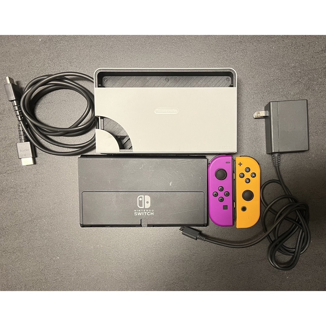 匿名 新品 Nintendo Switch 有機ELモデル ネオンカラー