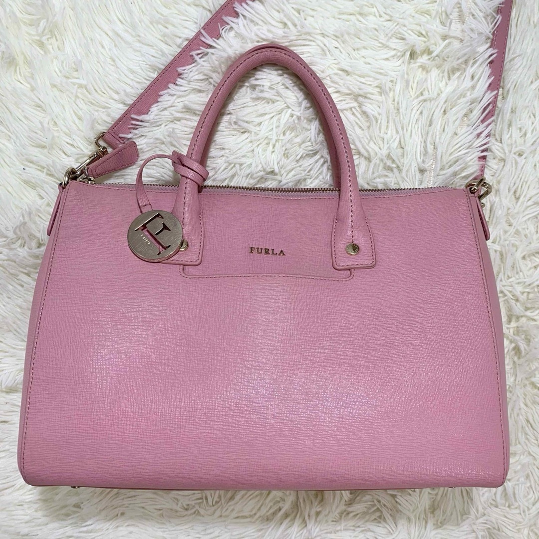 FURLA　　大人２wayバック　リンダ未使用品。出品中です。