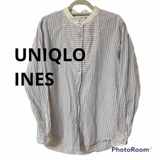 ユニクロ(UNIQLO)の692【M】INES DE LA FRESSANGE ユニクロ シャツ 長袖(カットソー(長袖/七分))