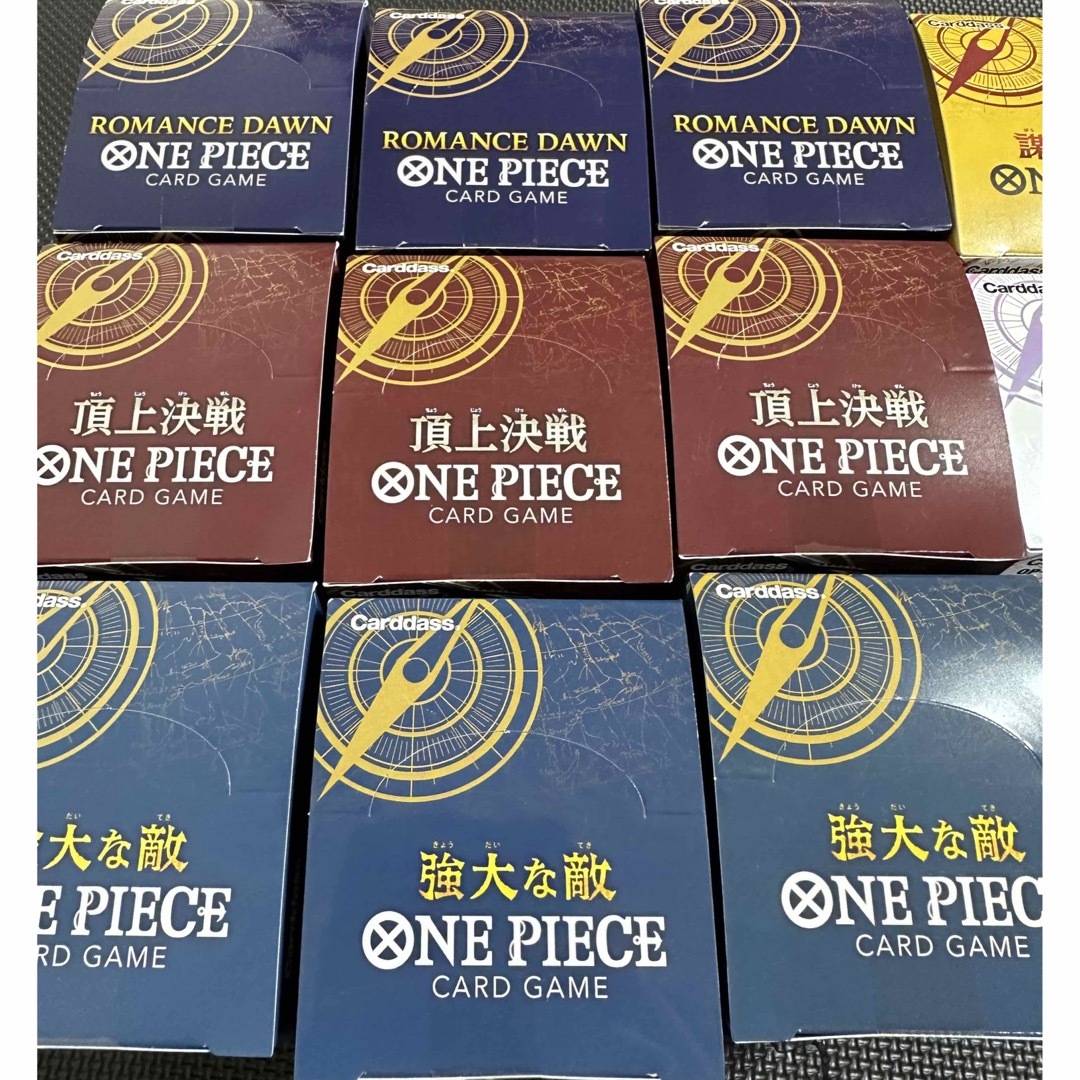 ワンピースカードゲーム　BOX　５種
