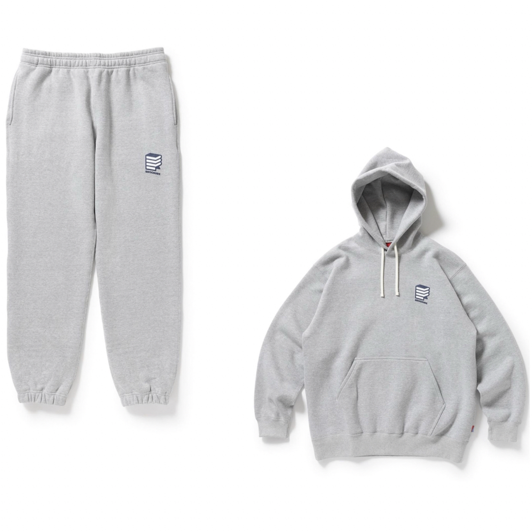 NEVVER BROCHURE Hoodie pants セットアップ