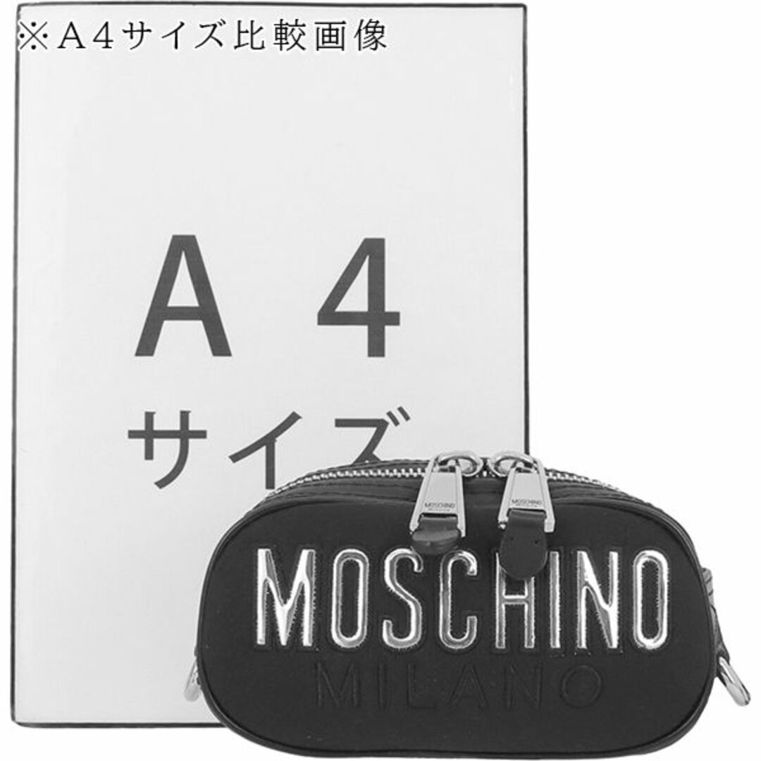 MOSCHINO(モスキーノ)のモスキーノ ボディバッグ クロスボディ ショルダーバッグ ベルトバッグ ウエストポーチ ミニバッグ ロゴ 9997 レディースのバッグ(ボディバッグ/ウエストポーチ)の商品写真