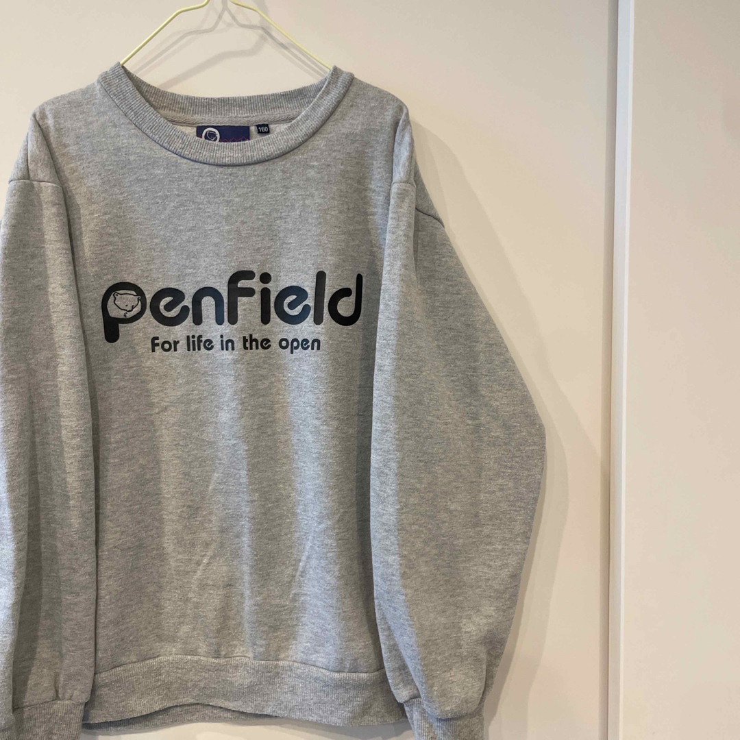 PEN FIELD(ペンフィールド)の【美品】ペンフィールド　トレーナー　デカロゴ キッズ/ベビー/マタニティのキッズ服男の子用(90cm~)(その他)の商品写真