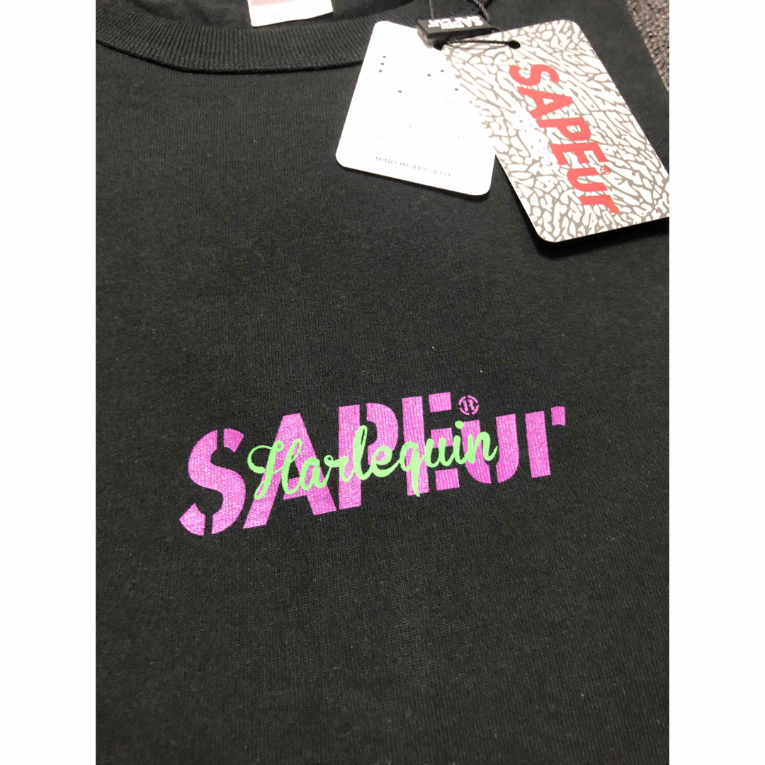 Harlequin■S/S TEE■ブラック XXL SAPEur サプール