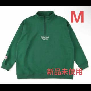 MALBON X WDS マルボンゴルフ×ウィンダンシー ZIP SWEAT