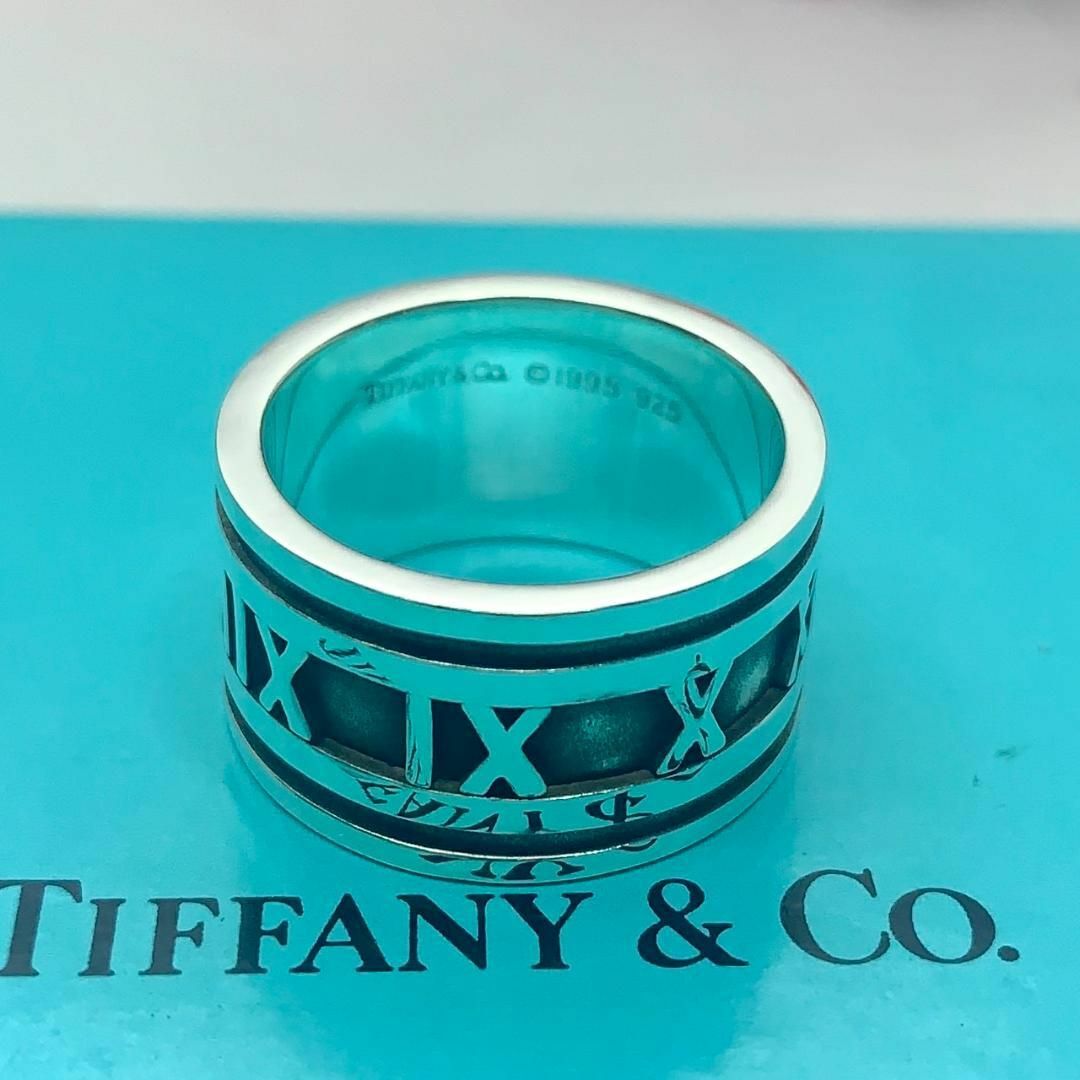 Tiffany & Co. - 511 極美品 ティファニー アトラス リング ワイド