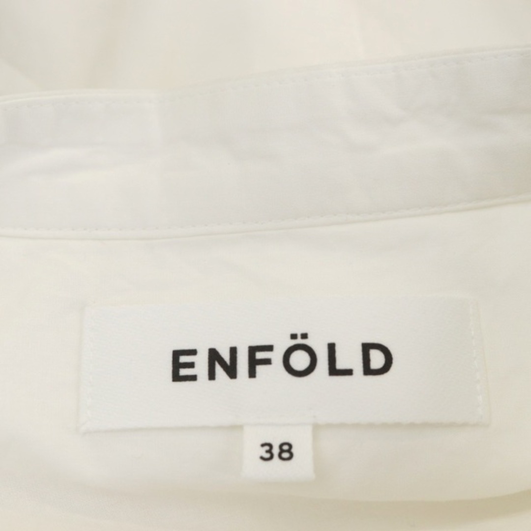 ENFOLD(エンフォルド)のエンフォルド 23SS SQUARE FRENCH SHIRT シャツ ブラウス レディースのトップス(シャツ/ブラウス(半袖/袖なし))の商品写真