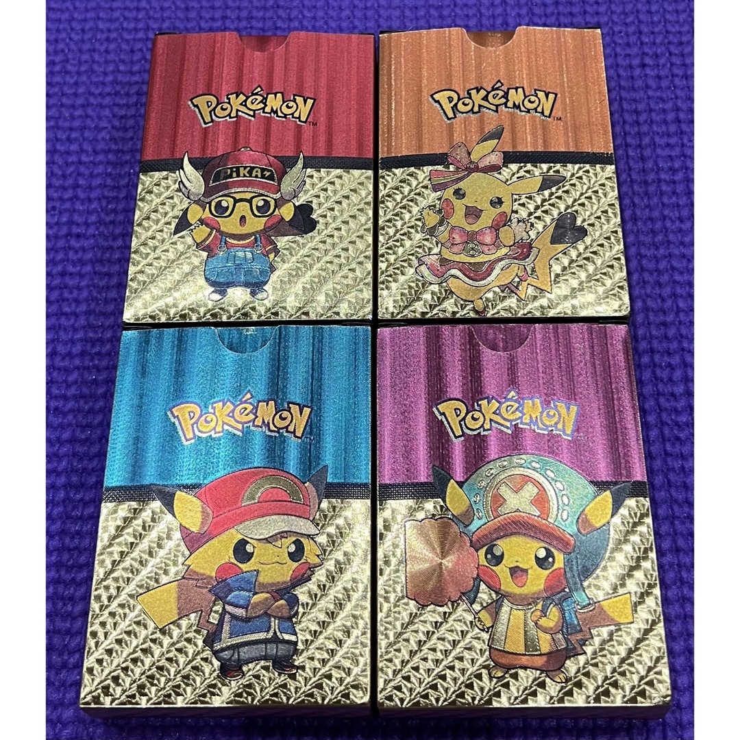 ポケモン カード 英語 GP 海外 ピカチュウ コスプレ 金色 55枚 ゴールド エンタメ/ホビーのトレーディングカード(Box/デッキ/パック)の商品写真
