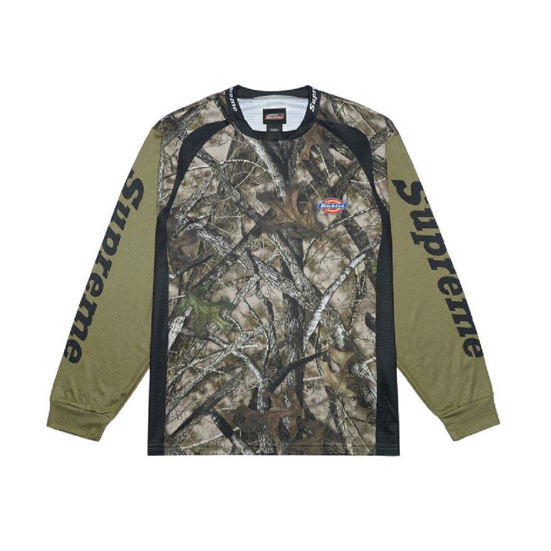 Supreme(シュプリーム)の【新品】Supreme Dickies Jersey Olive ツリーカモ柄 メンズのトップス(ジャージ)の商品写真