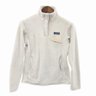 パタゴニア(patagonia)のSALE// patagonia パタゴニア リツール スナップT ポーラテック フリースジャケット アウトドア ホワイト (レディース S) O9228(その他)