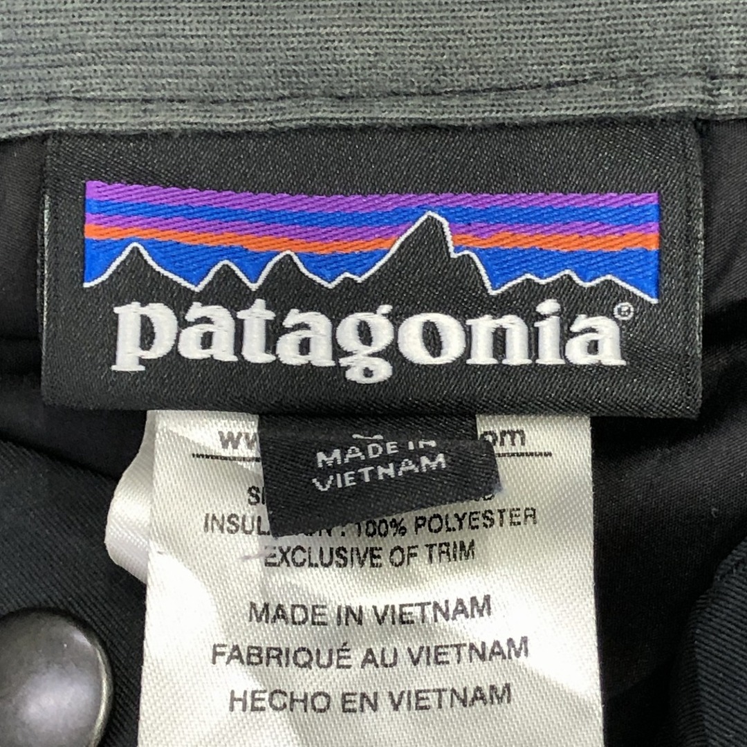 patagonia パタゴニア スキー パンツ 防寒 防水 防風 スキーウェア ブラック (メンズ M) 中古 古着 O9238