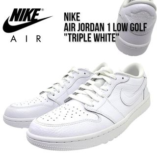 ジョーダン(Jordan Brand（NIKE）)のNIKE Air Jordan 1 Low Golf TRIPLE WHITE(スニーカー)