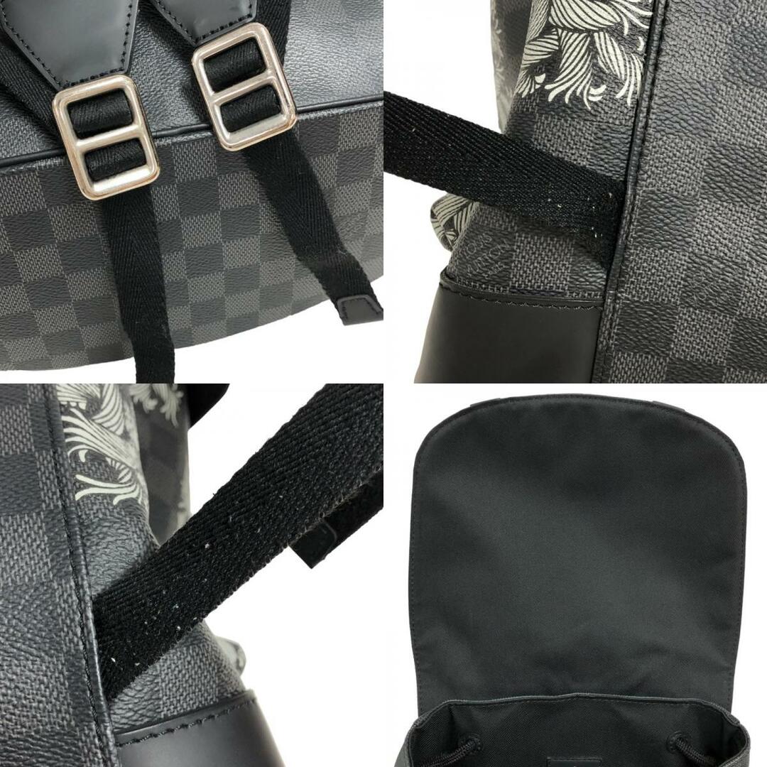 ルイ・ヴィトン LOUIS VUITTON クリストファーPM N41571 ダミエ・グラフィット リュック・デイパック メンズ