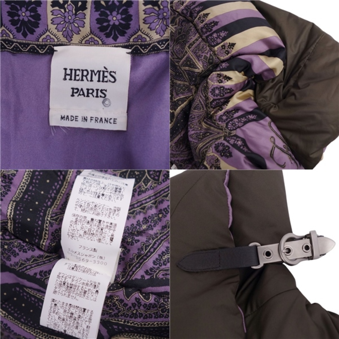 HERMES - 美品 エルメス HERMES ジャケット ゴルチエ期 ダウン HERMES - 美品 エルメス HERMES ジャケット ゴルチエ期 ダウン