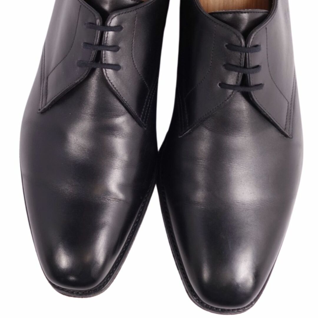 美品 ジョンロブ JOHN LOBB レザーシューズ perrier ペリエ ダービーシューズ カーフレザー 革靴 メンズ イングランド製 7 1/2(26cm相当) ブラック