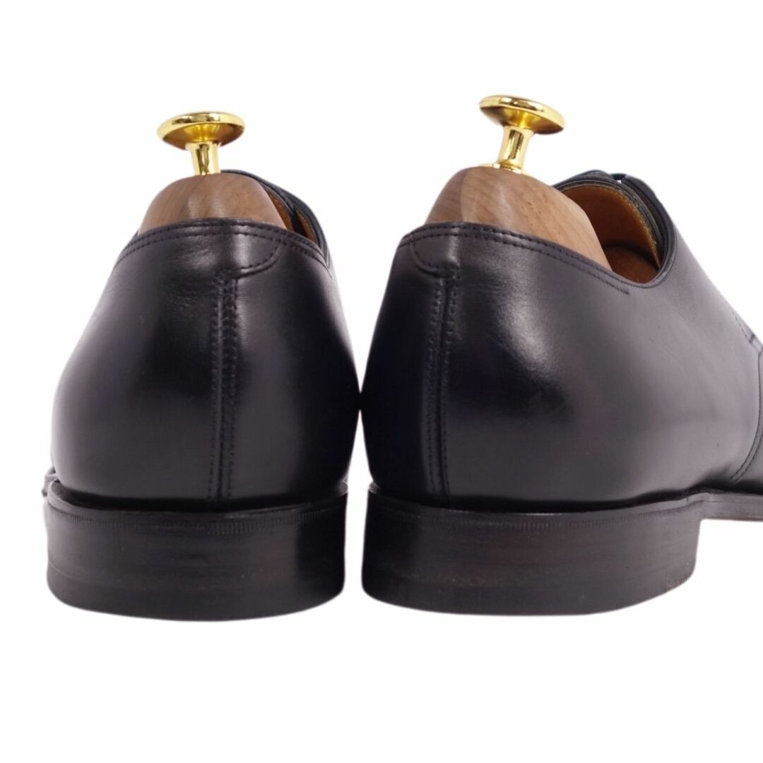 美品 ジョンロブ JOHN LOBB レザーシューズ perrier ペリエ ダービーシューズ カーフレザー 革靴 メンズ イングランド製 7 1/2(26cm相当) ブラック