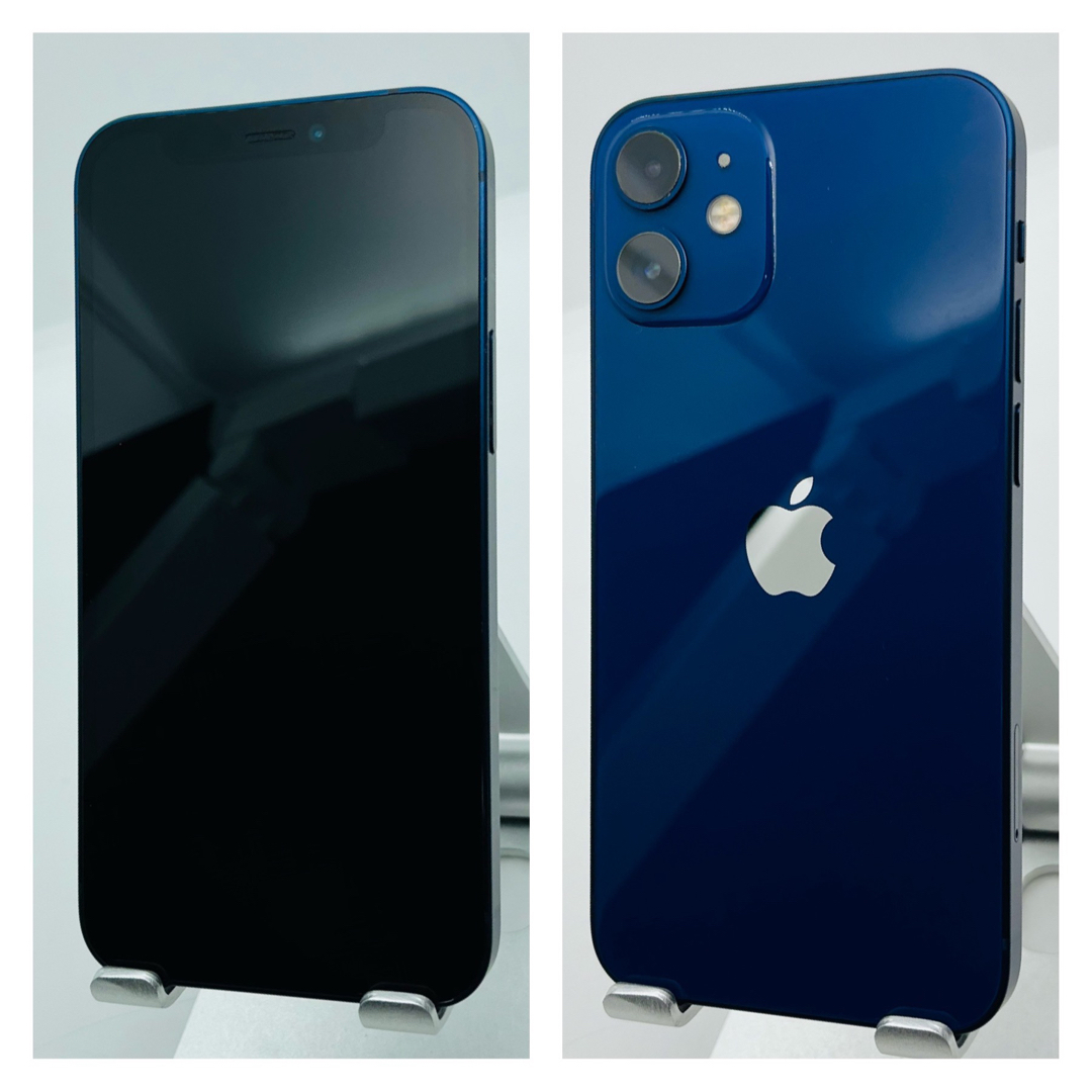 iPhone - A 新品電池 iPhone 12 mini ブルー 128 GB SIMフリーの通販