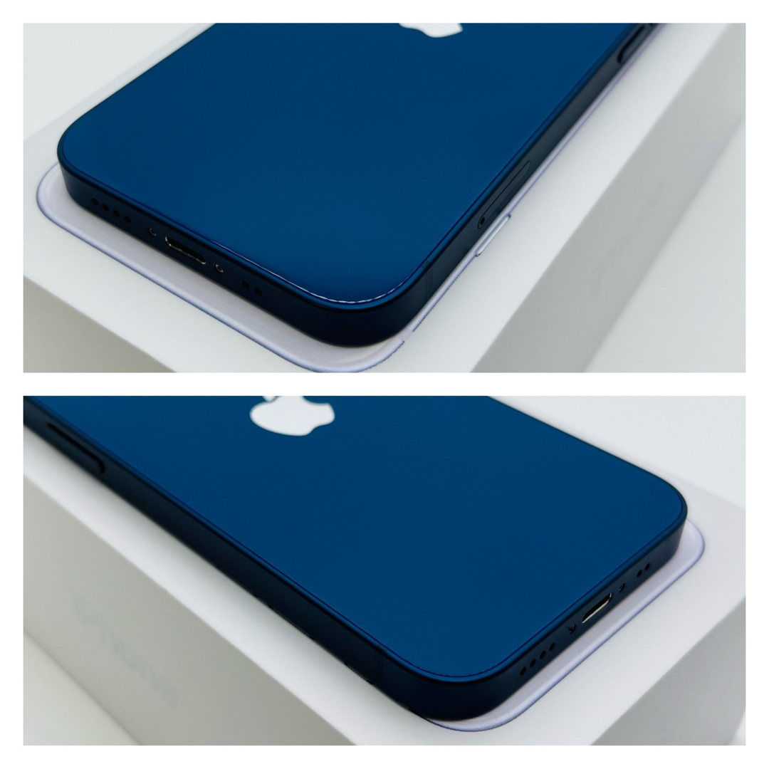 iPhone - A 新品電池 iPhone 12 mini ブルー 128 GB SIMフリーの通販