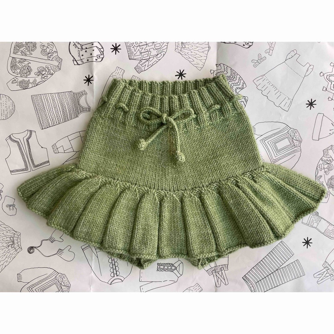 【専用】misha＆puff skatingpondskirt 2yキッズ服女の子用(90cm~)