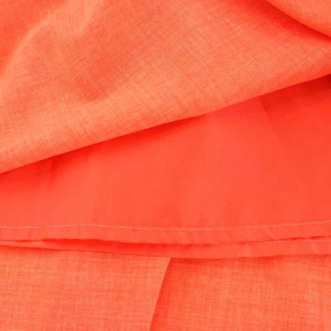 Bou Jeloud(ブージュルード)のブージュルード 麻ライクローンカラーフレアSK スカート 38 M オレンジ レディースのスカート(ロングスカート)の商品写真