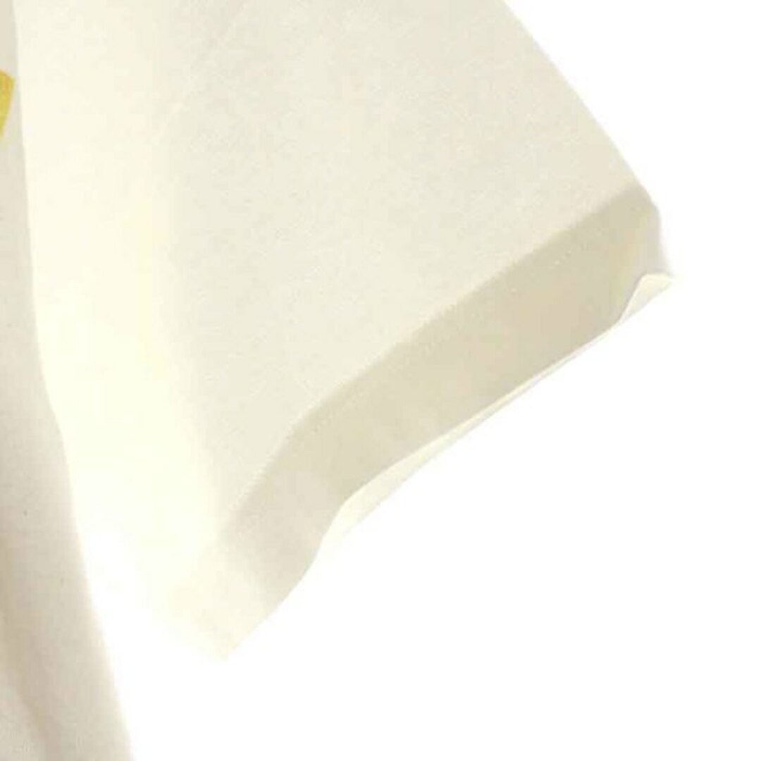 MAISON KITSUNE'(メゾンキツネ)のMAISON KITSUNE Tシャツ カットソー 半袖 S 白 オレンジ 黄色 メンズのトップス(Tシャツ/カットソー(半袖/袖なし))の商品写真
