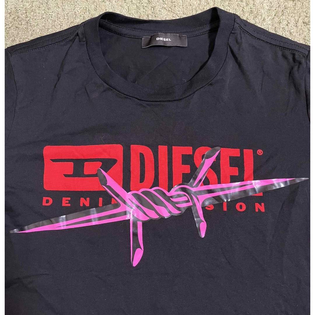 DIESEL(ディーゼル)のDIESELのTシャツ  サイズM  黒 レディースのトップス(Tシャツ(半袖/袖なし))の商品写真