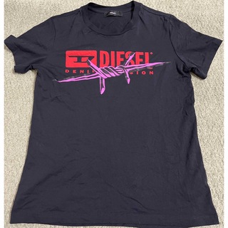ディーゼル(DIESEL)のDIESELのTシャツ  サイズM  黒(Tシャツ(半袖/袖なし))