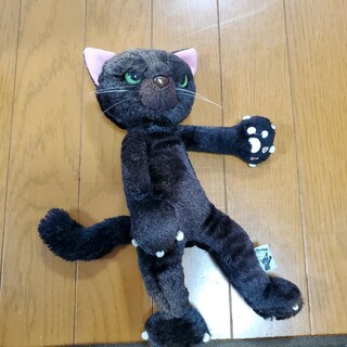 スクラッチぬいぐるみ 黒猫(ぬいぐるみ)