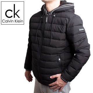 シーケーカルバンクライン(ck Calvin Klein)のカルバン・クライン ジャケット フード付 メンズ cm155956 Lサイズ(ナイロンジャケット)