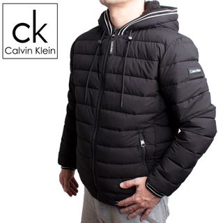 シーケーカルバンクライン(ck Calvin Klein)のカルバン・クライン ジャケット フード付 メンズ cm155956 XLサイズ(ナイロンジャケット)