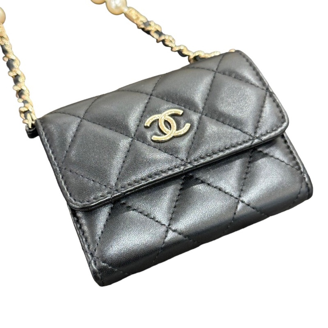 新品 CHANEL  フラップコインケース コインパース